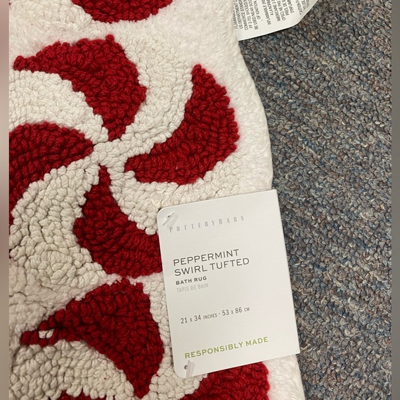 Pottery Barn Peppermint rug - Picture 3 of 4